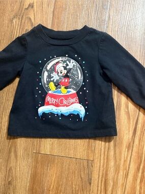 Disney Mickey Graphic Tee 18M Black